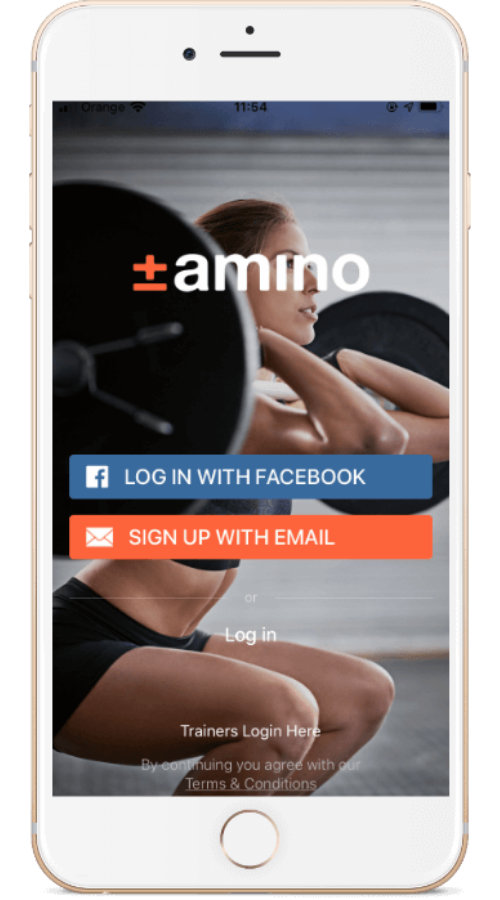 Amino app screenshot 1